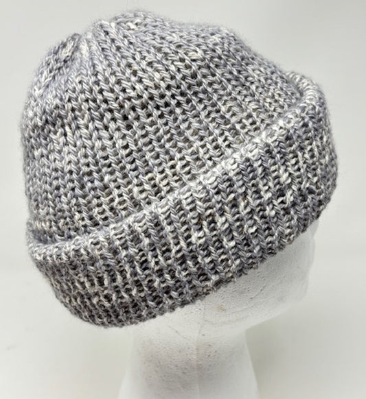 Alpaca Beanie, Double Thick and Reversible Winter Hat, 100% Alpaca