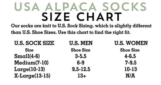 alpaca-socks-size-chart