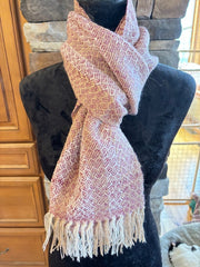 Handwoven Suri Alpaca Scarf: 100% Suri Alpaca