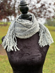 Boho Alpaca Scarf, 100% Alpaca