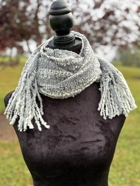 Boho Alpaca Scarf, 100% Alpaca