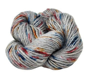 Yarn Suri Singles Alpaca Wool Blend Yarn, Hand Dyed Speckled Yarn-2PointFarmAlpacas
