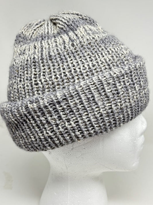 Alpaca Beanie, Double Thick and Reversible Winter Hat, 100% Alpaca