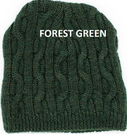 Alpaca Beanie Cable Design-2PointFarmAlpacas