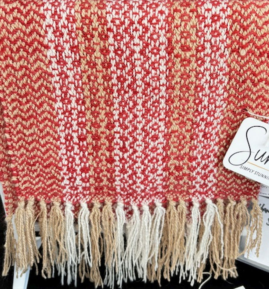 Handwoven Suri Alpaca Scarf: Gift Ready