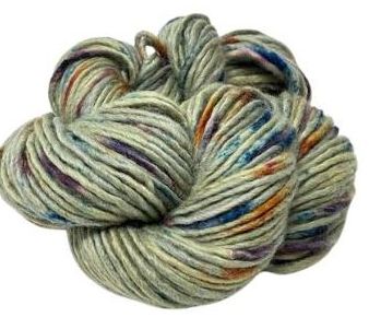 Suri Singles Alpaca Wool Blend Yarn – Hand Dyed Speckled Aran Weight