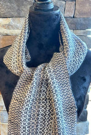 Handwoven Suri Alpaca Scarf: Gift Ready