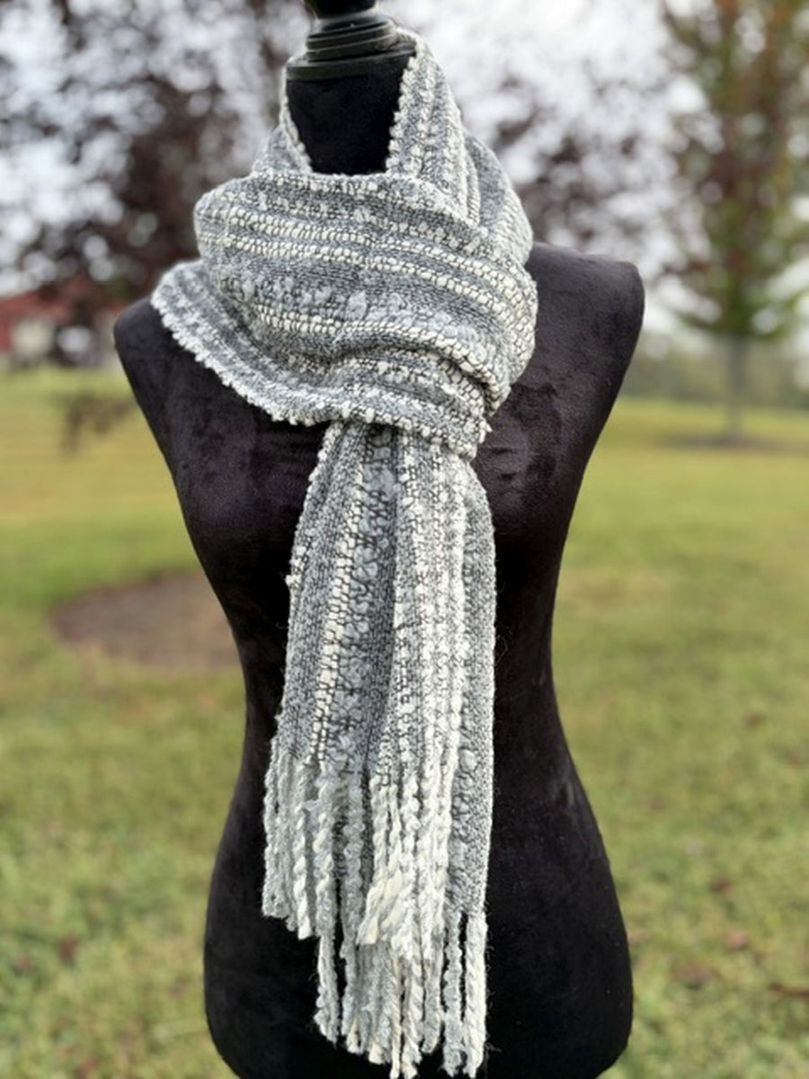 Boho Alpaca Scarf, 100% Alpaca