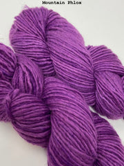 Suri Singles Alpaca Wool Blend Yarn – Solid Colors, Aran Weight Single Ply