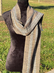 Handwoven Suri Alpaca Scarf: Gift Ready