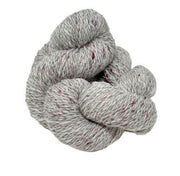 Suri Alpaca Blend Grey Burgundy, 2 Ply Sport Weight