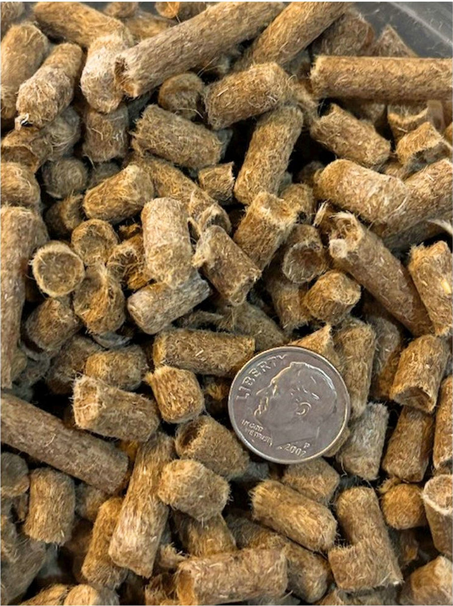 Shear Growth Alpaca and Wool Pellets for the Garden 1 Lb.