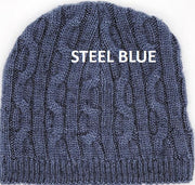 Alpaca Beanie Cable Design-2PointFarmAlpacas